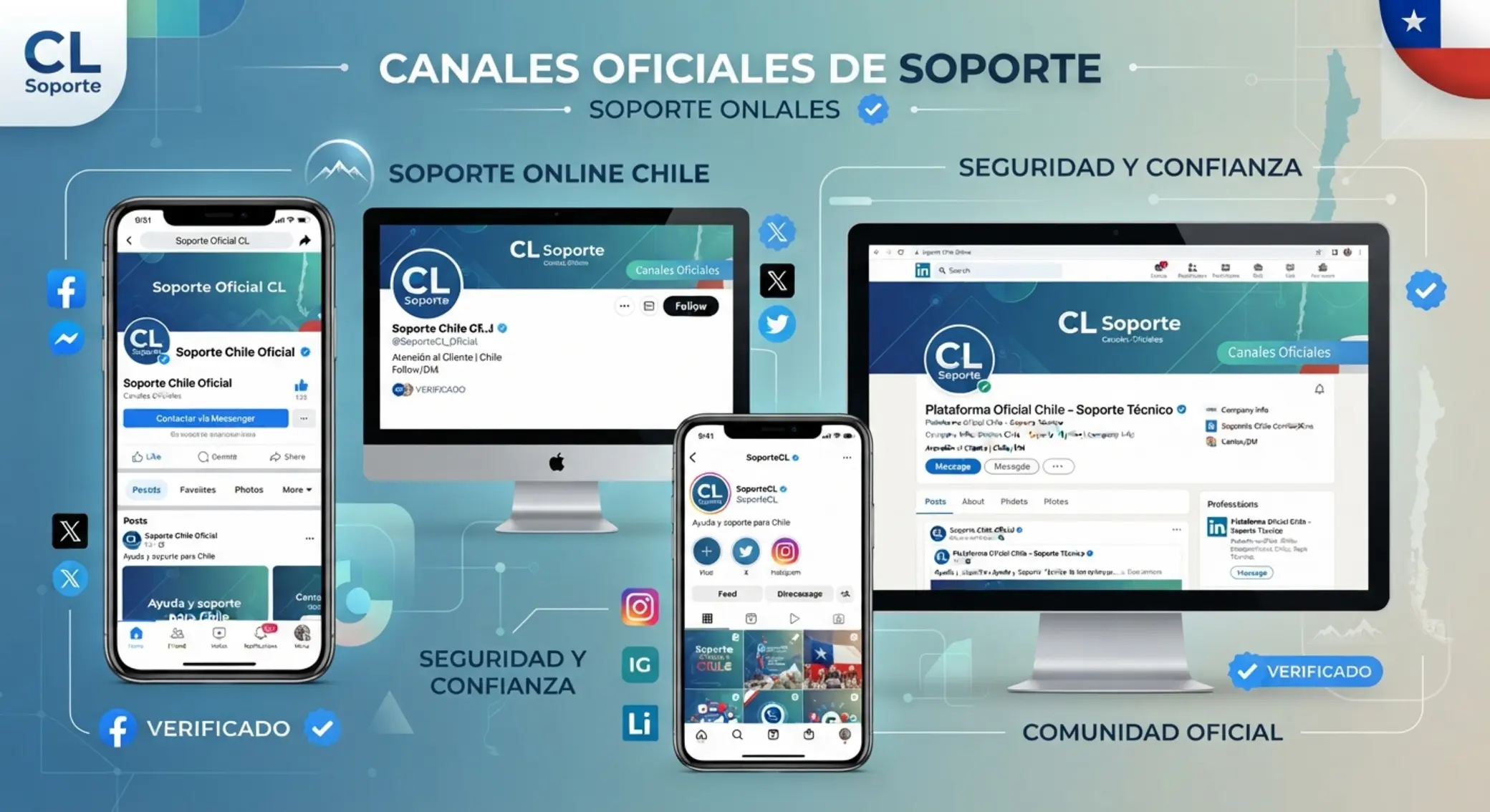 Canales oficiales en redes sociales de Betano Chile
