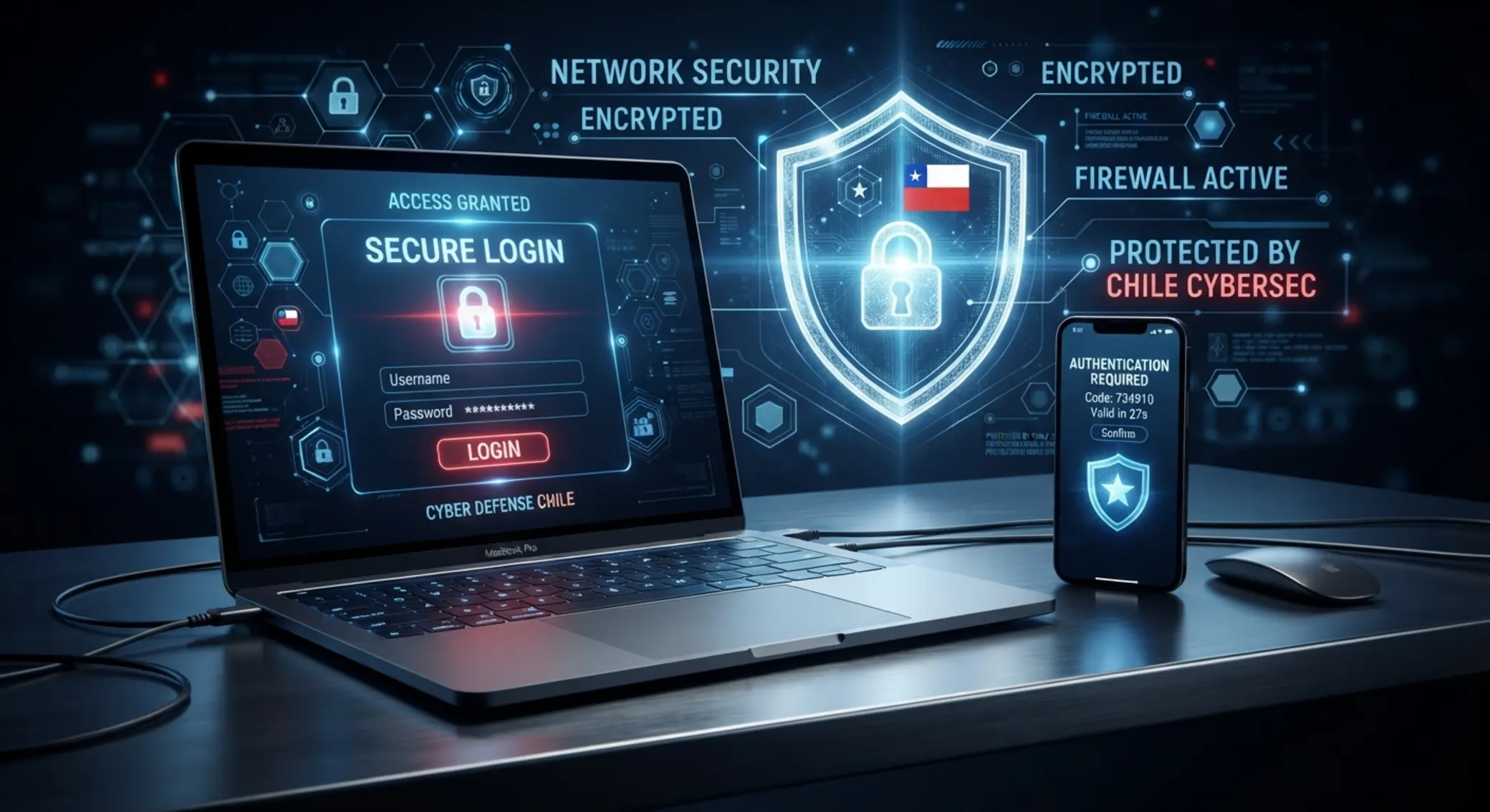 Seguridad al iniciar sesión en Betano Chile Concepto de inicio de sesión seguro con candado y escudo