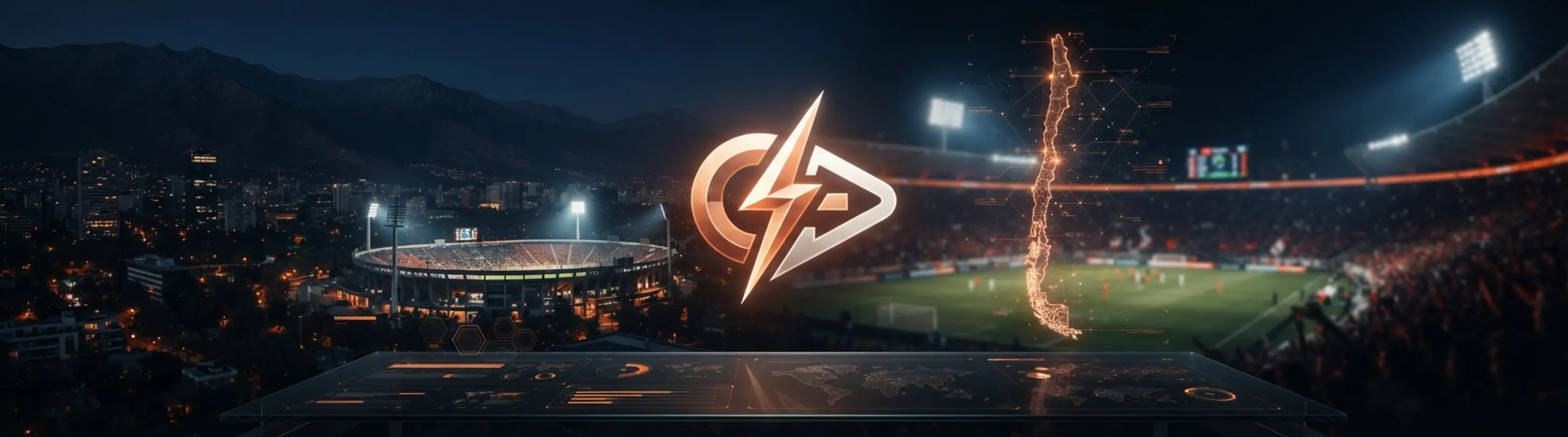 Banner informativo sobre Betano Chile con mapa de Chile y estética deportiva