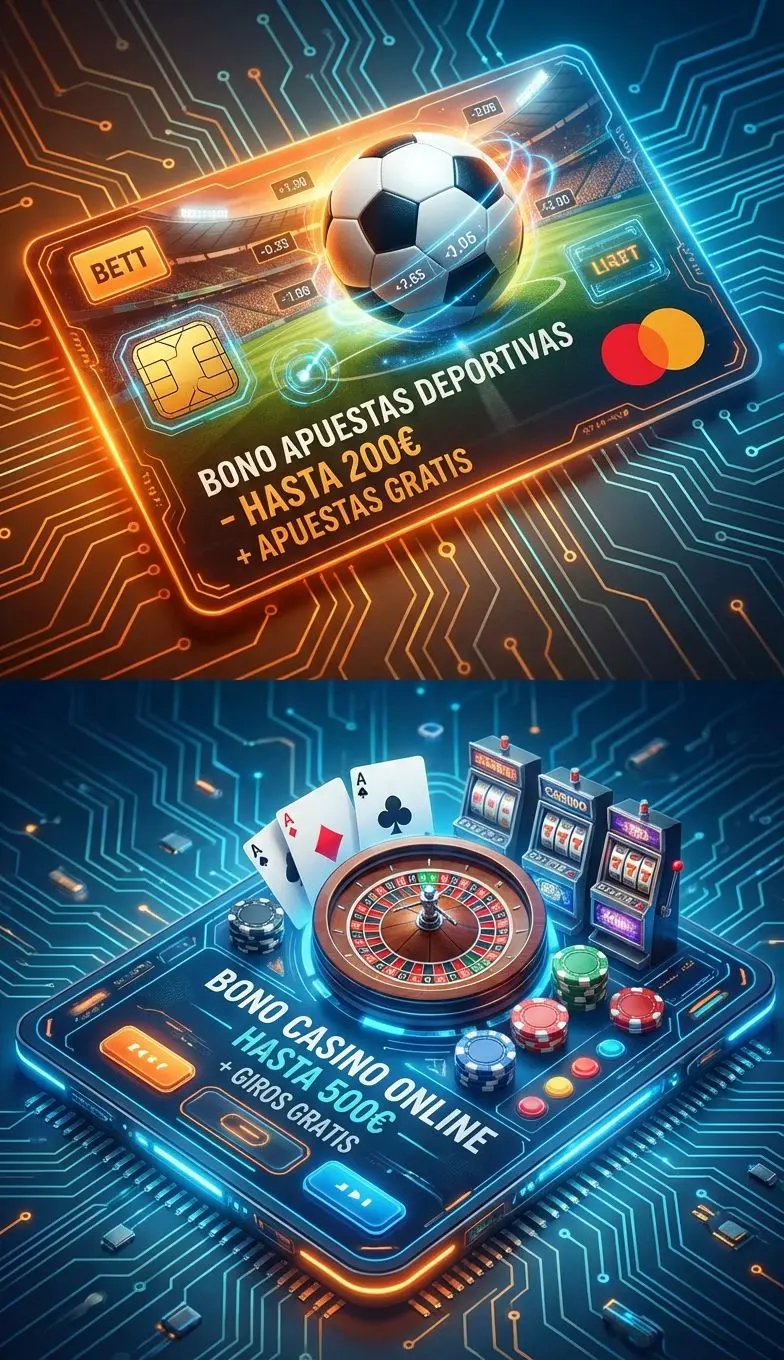 Comparación visual de bono deportivo y bono casino Betano para Argentina.