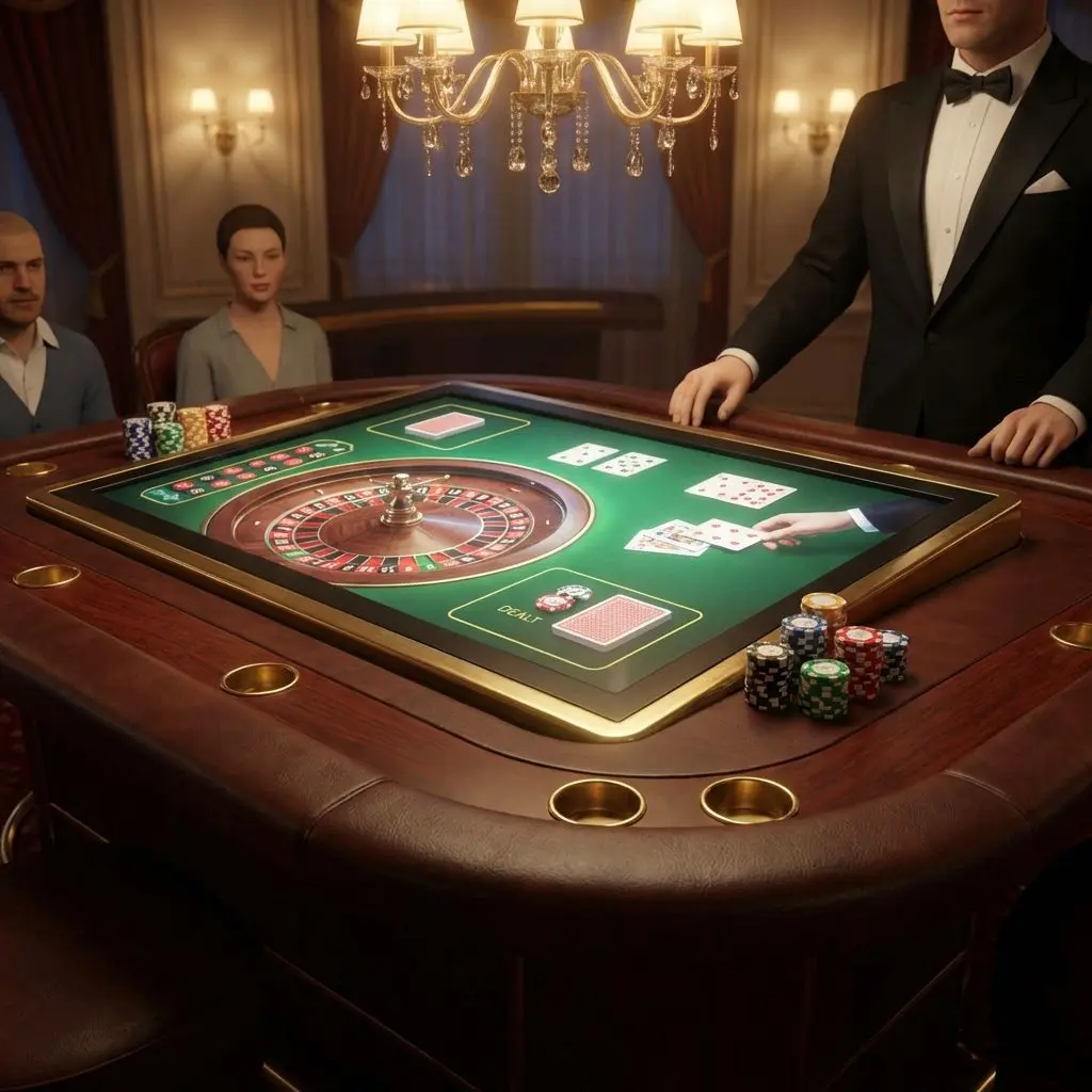 Mesa de blackjack y ruleta digital en Betano Casino