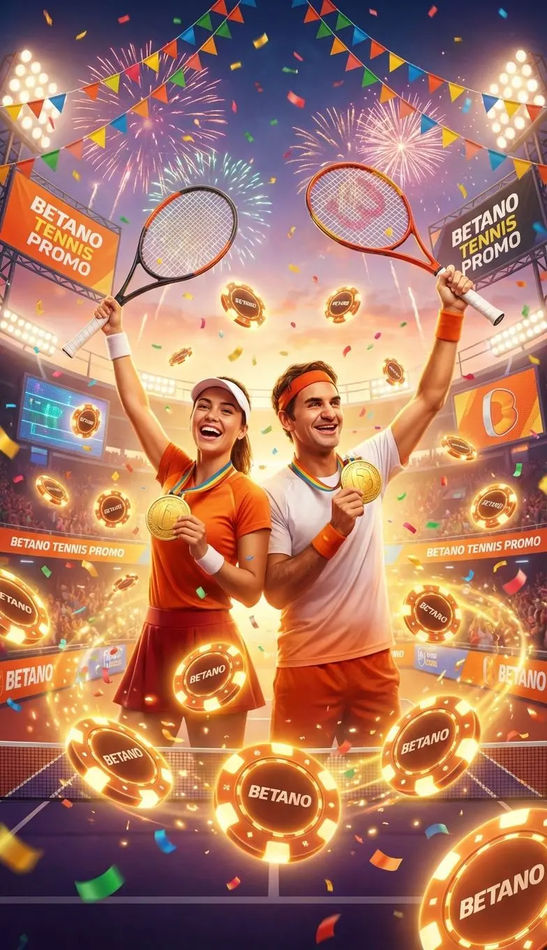 Jugadores y medallas en promoción exclusiva de apuestas tenis en Betano