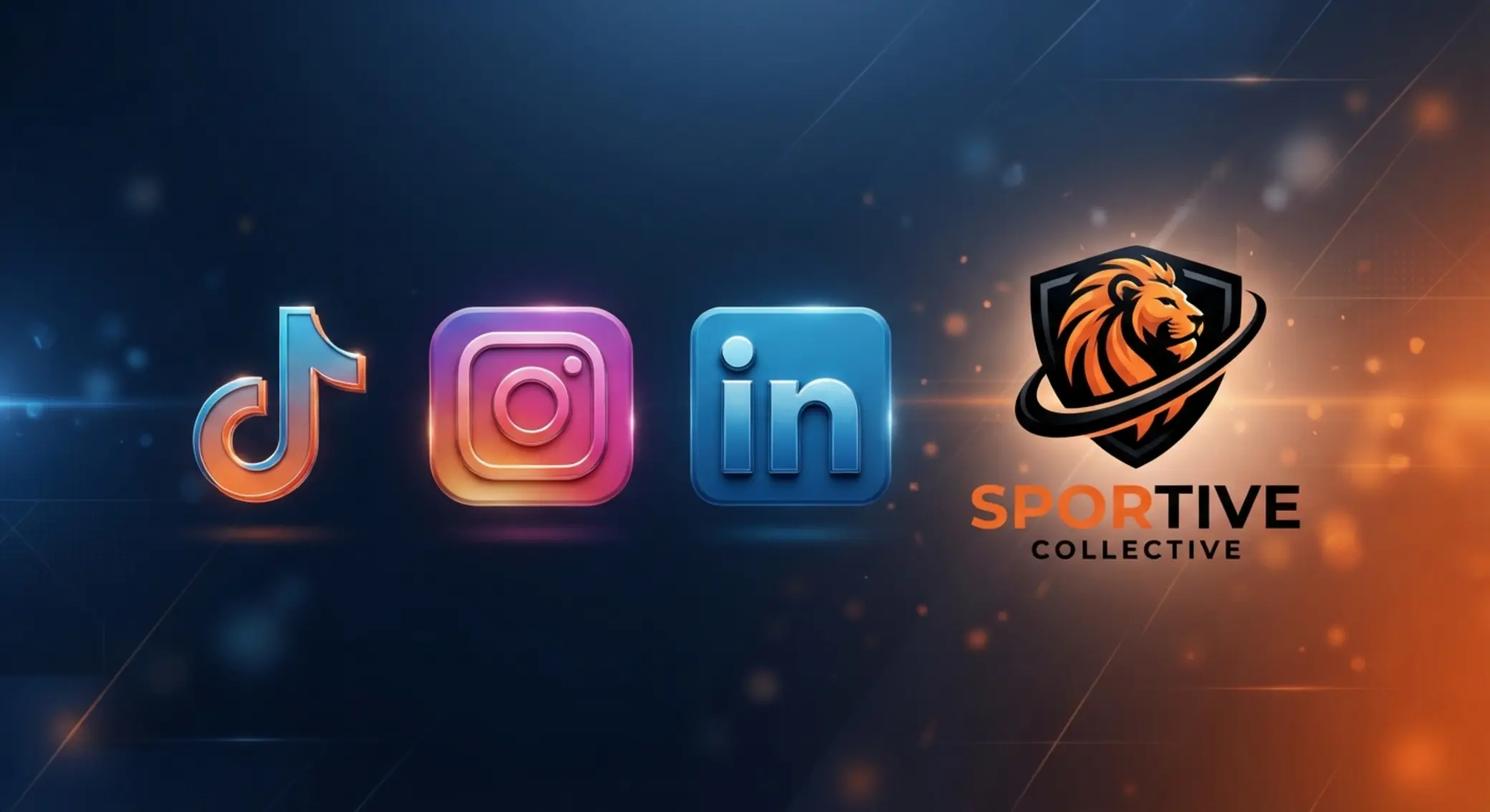 Redes sociales oficiales de Betano Perú con iconos de TikTok, Instagram y LinkedIn