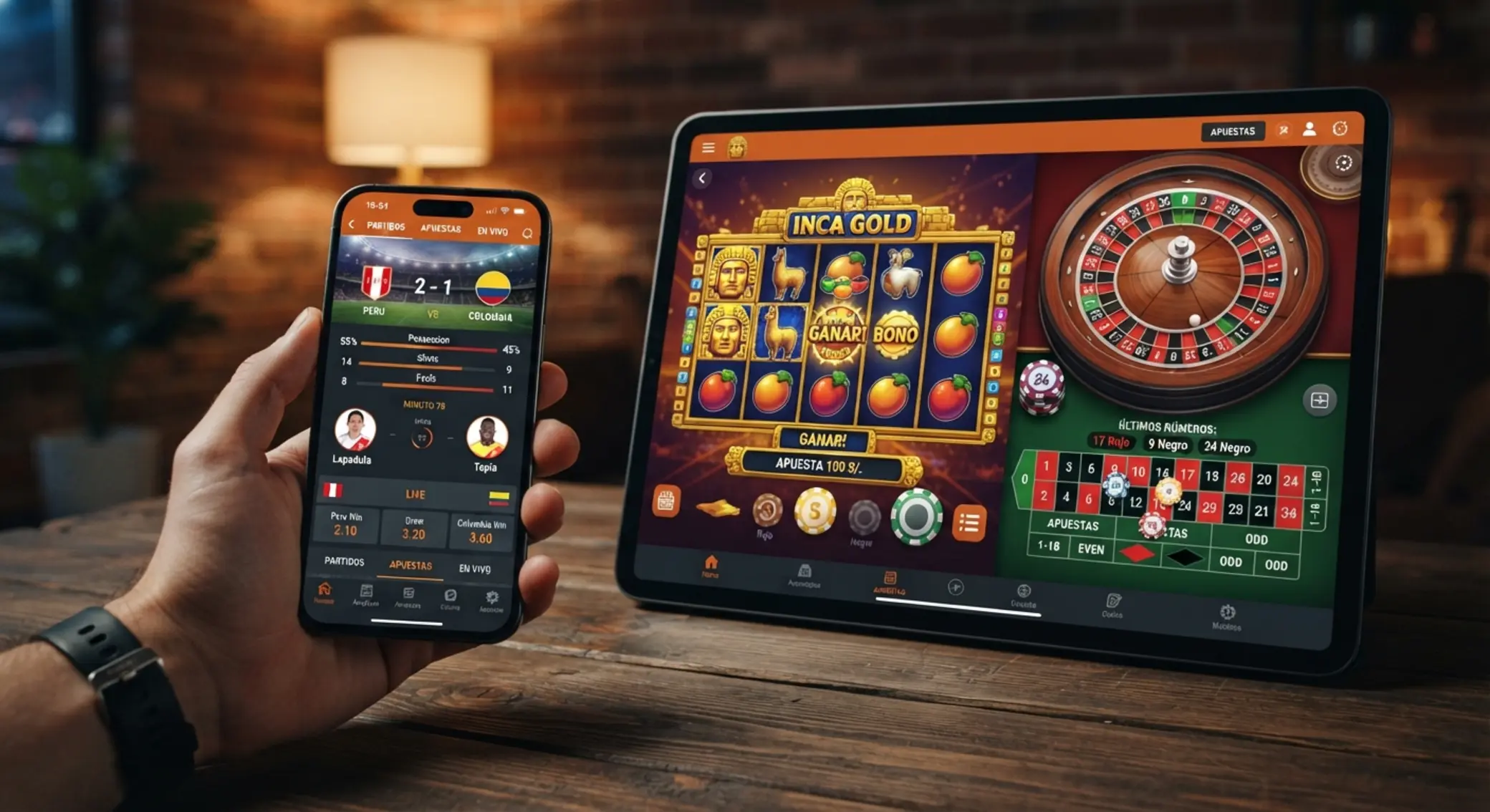 Ofertas de deportes y casino con código Betano Interfaz combinada de deportes y juegos digitales en Betano Perú